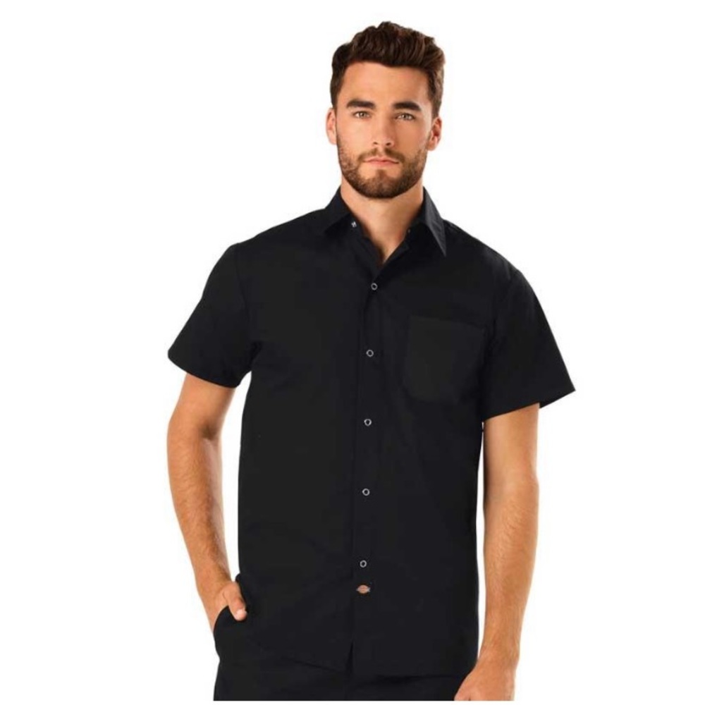 Dickies black chef shirt